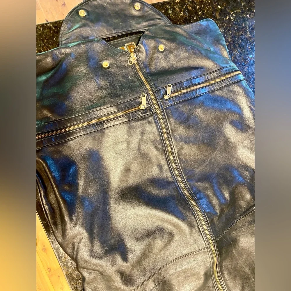 🔥Vintage Genuine Leather Carry-On Garment Hanging Bag🔥 Unisex